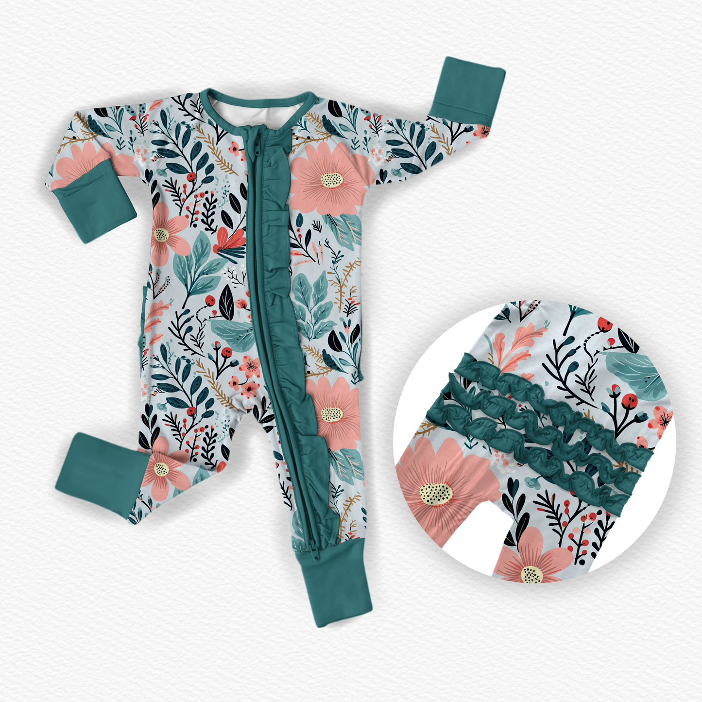 Blossom Dreams Ruffle Zippy | PREORDER