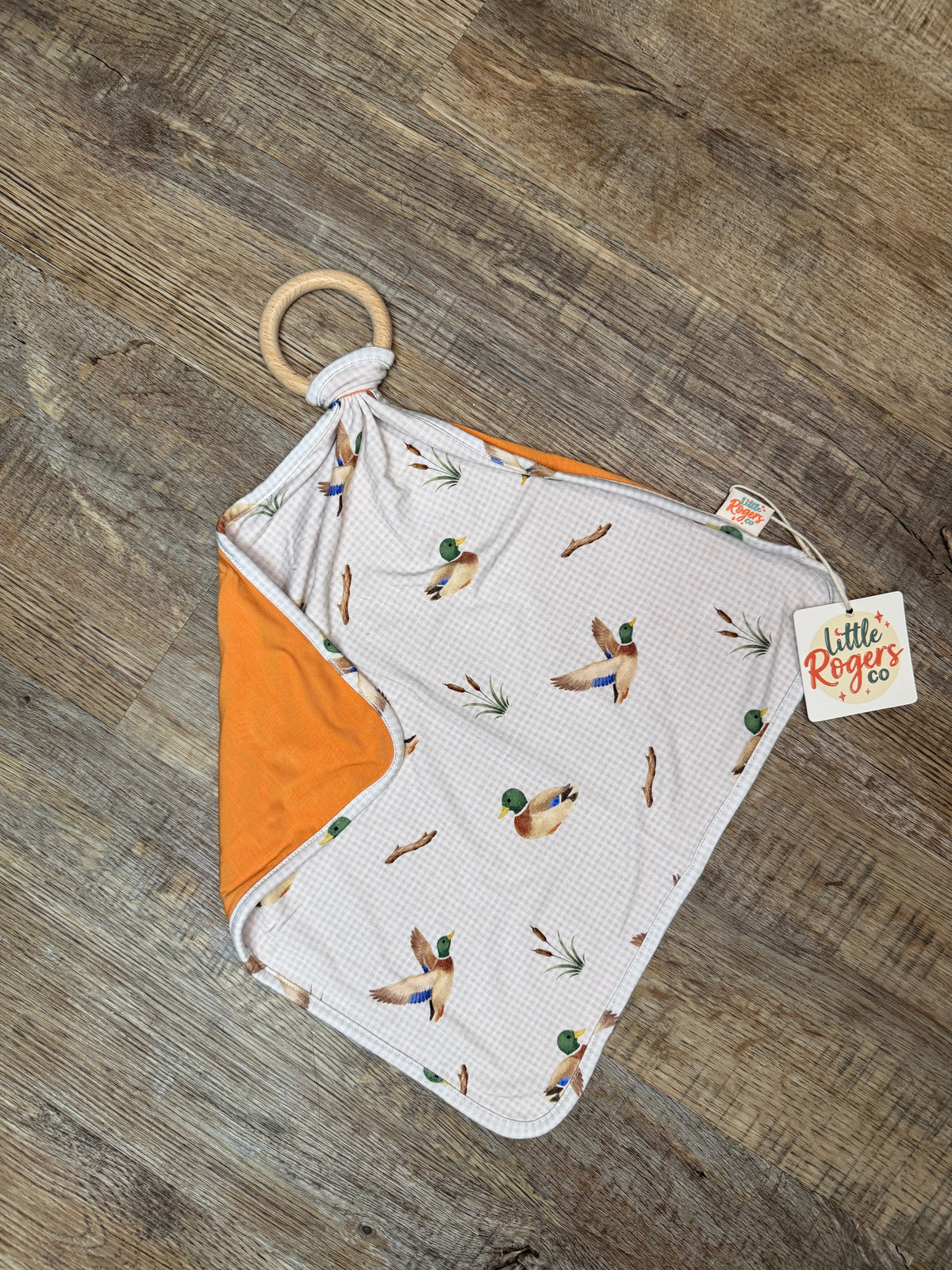Marshland Mallards Teether Lovey