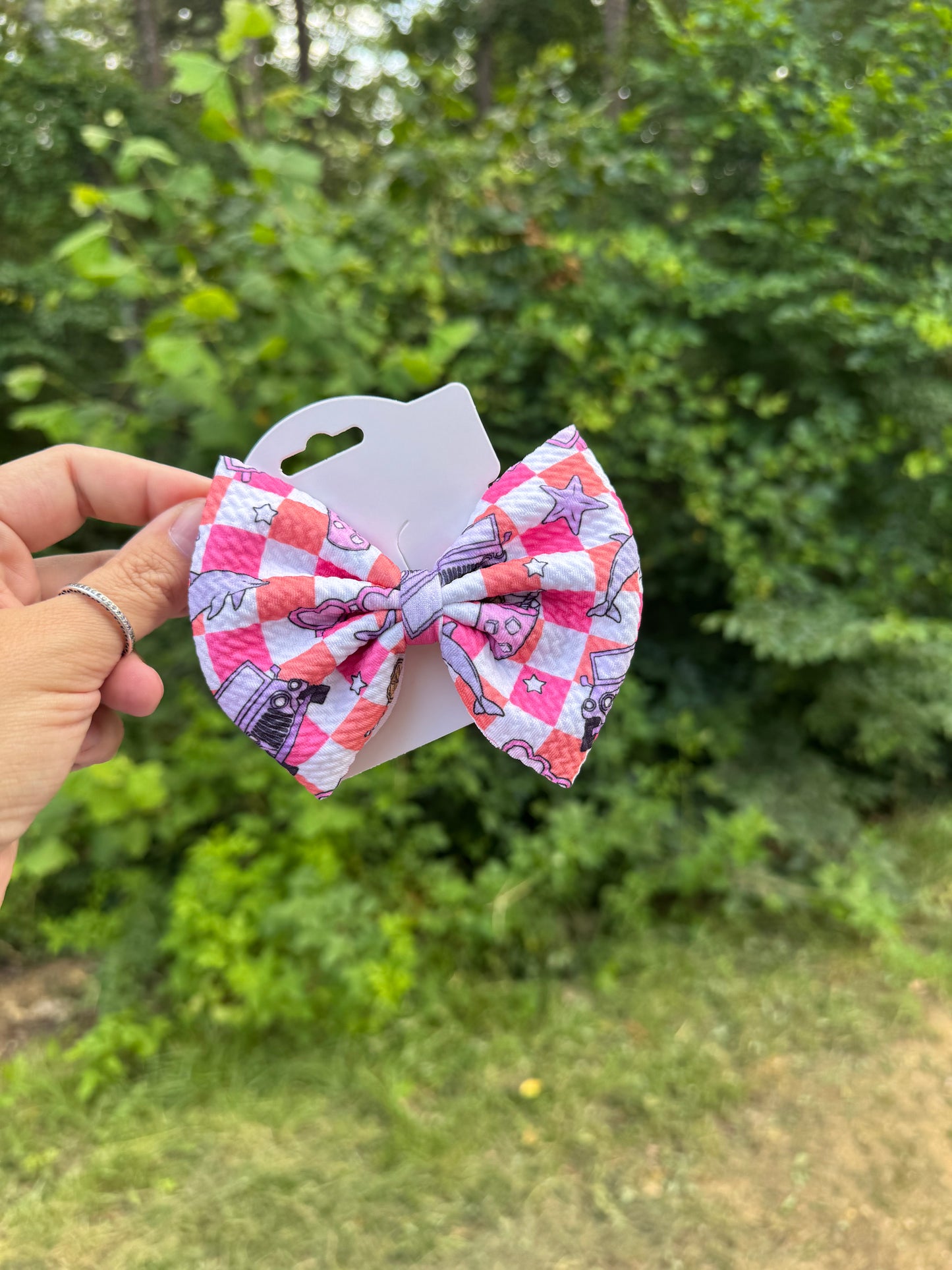 Salty Sweetheart Clip Bow