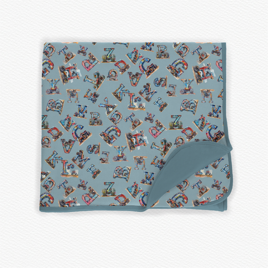 Monster Alphabet Blanket | PREORDER