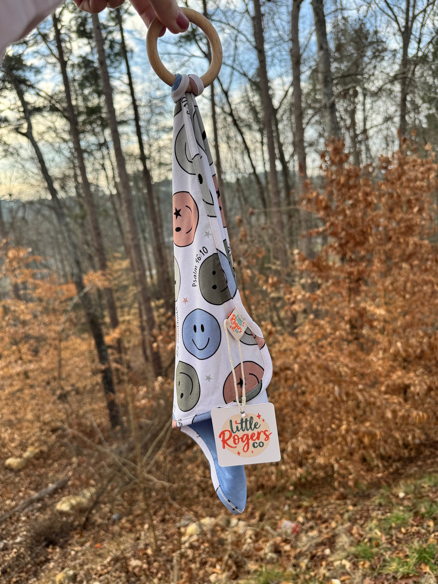 Smiley Teether Lovey