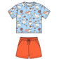 PRESALE Red, White, & Goose Daywear Set
