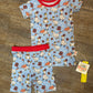Red, White, & Goose Pajama Set