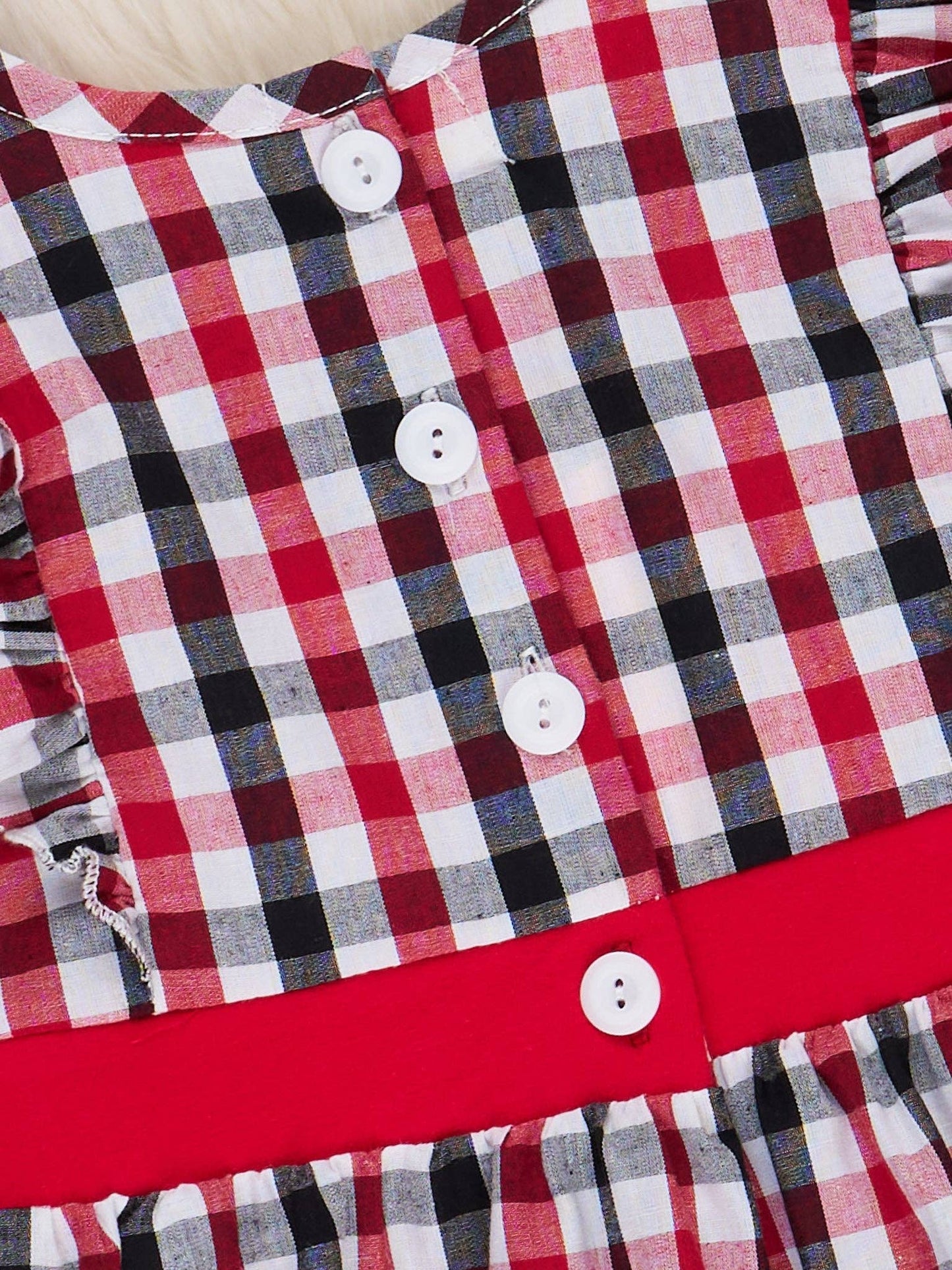 Georgia Smocked Gingham Dress