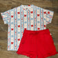 Women’s Ruffle Short Set