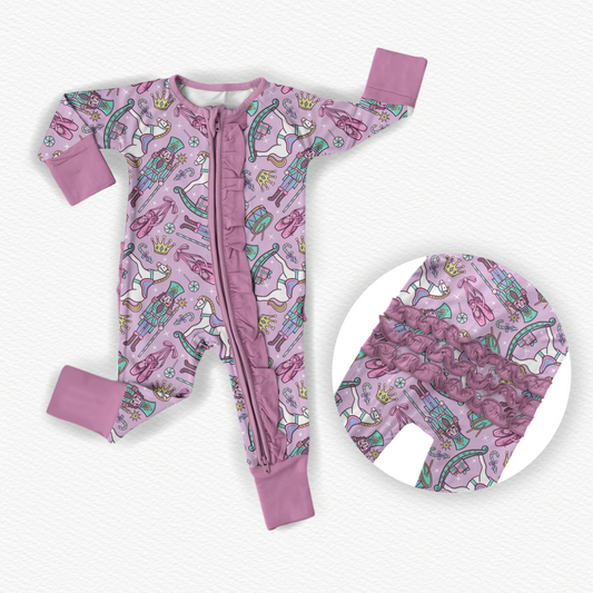 Sugar Plum Ruffle Zippy