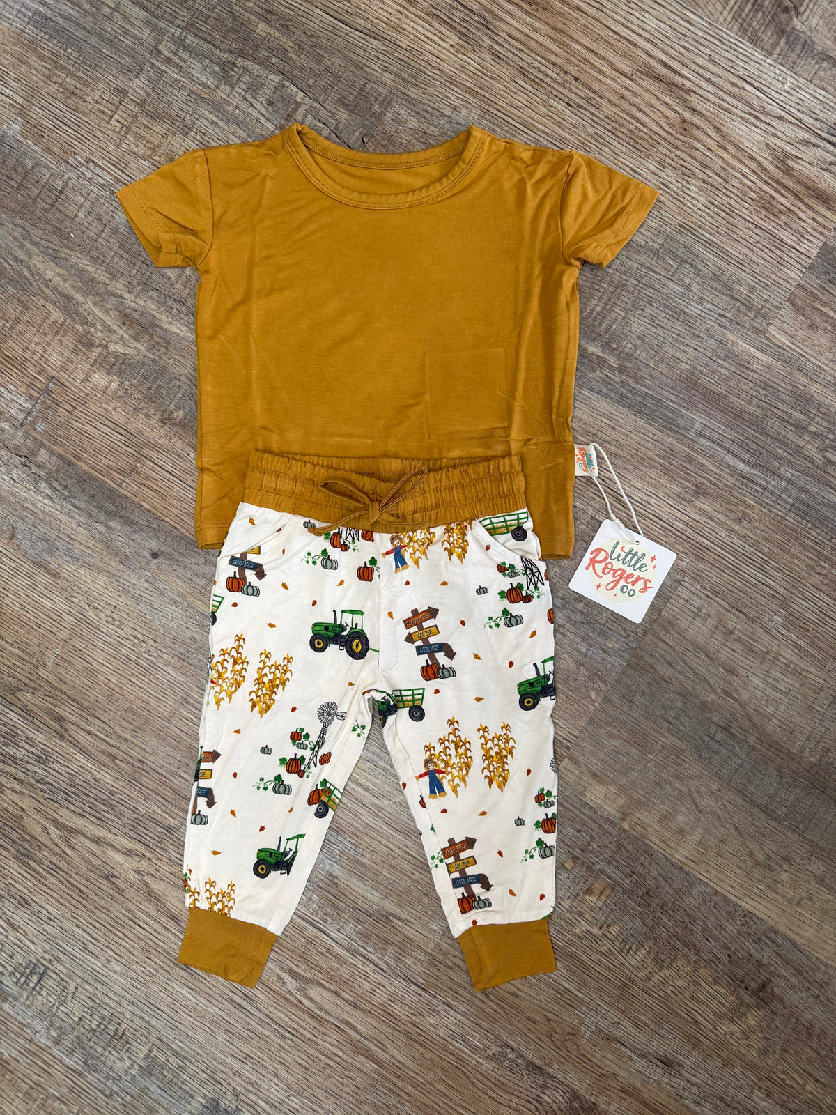 Harvest Hayride Jogger Set