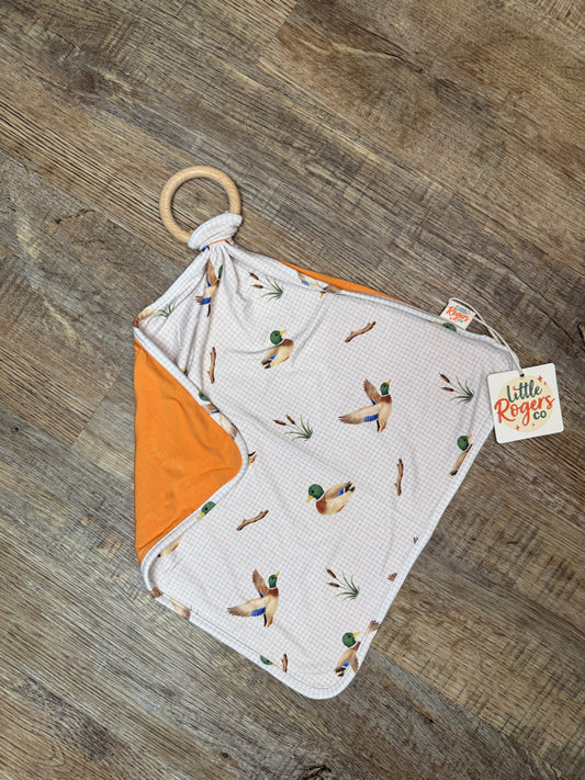 Marshland Mallards Teether Lovey