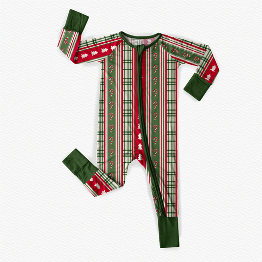 Holly & Plaid Zippy
