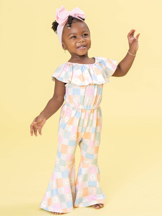 Breezy Blooms Bell Bottom Jumpsuit