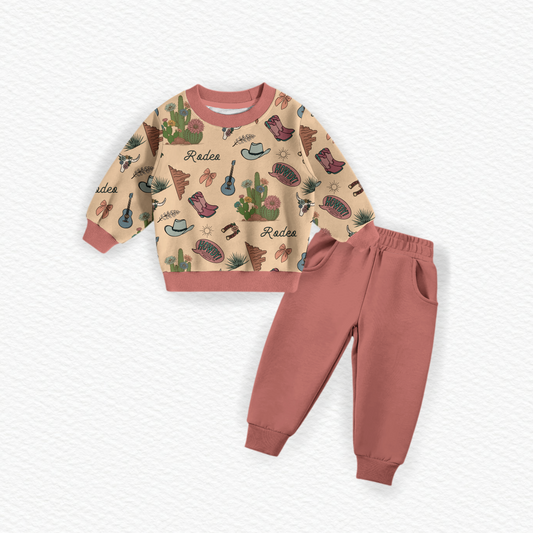 Cactus Cowgirl Jogger Set | PREORDER