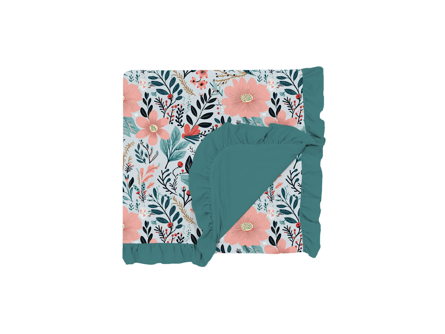 Blossom Dreams Ruffle Blanket | PREORDER