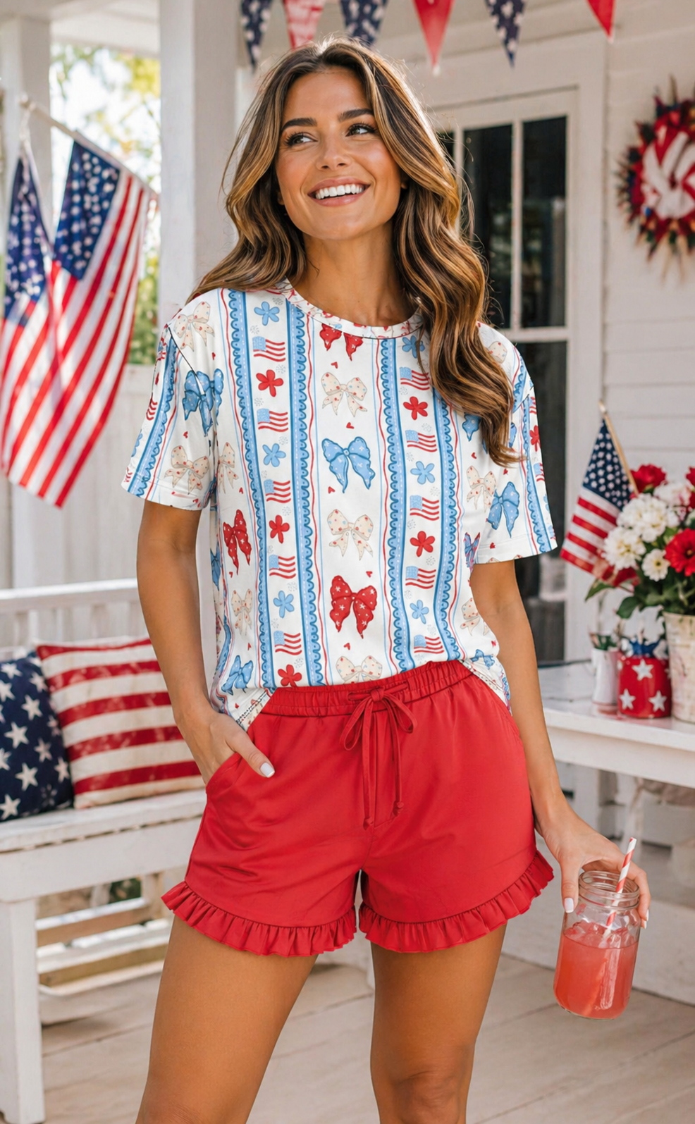 PRESALE Women’s Ruffle Short Set