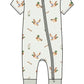 Marshland Mallards Short Sleeve Zippy