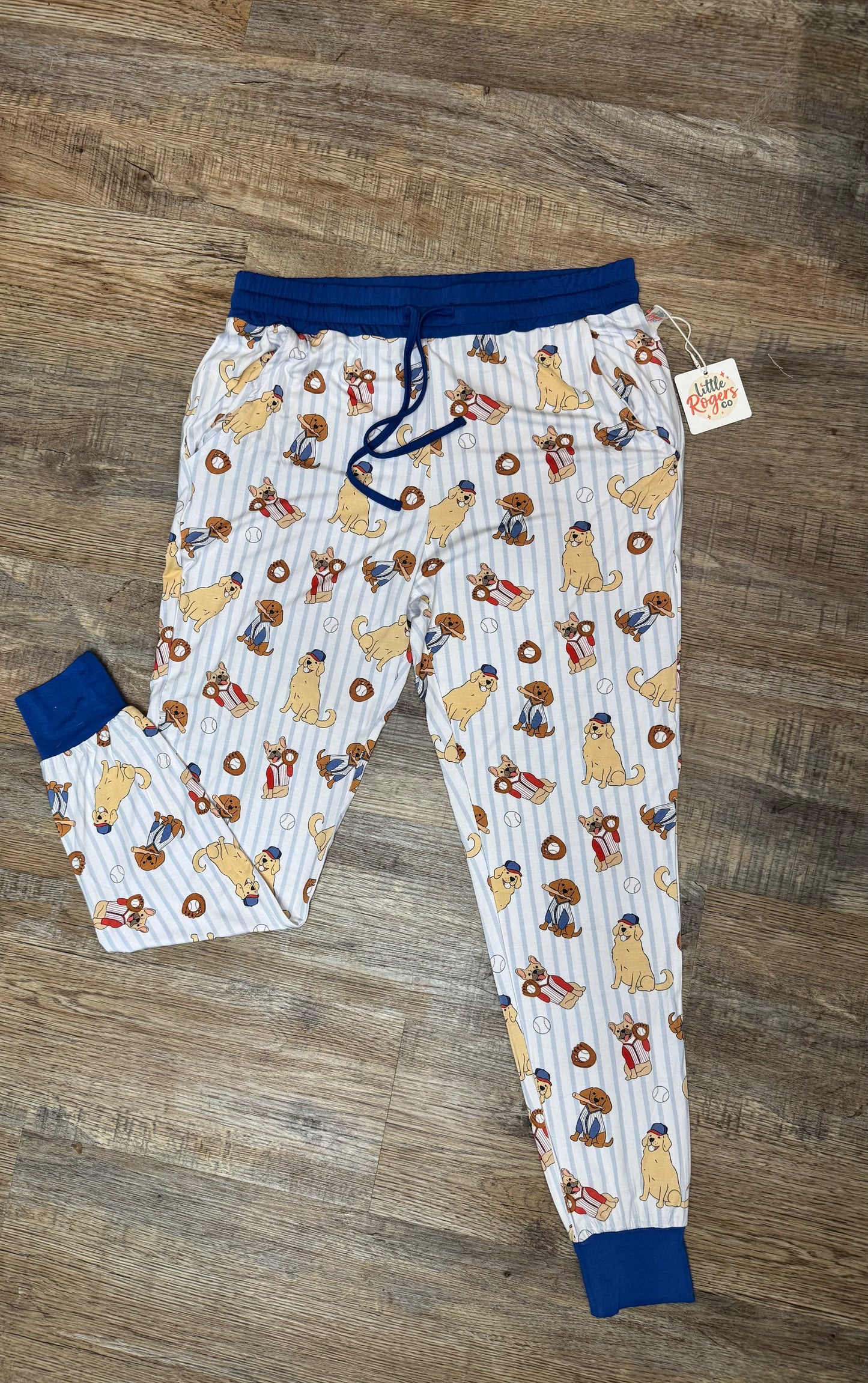 Baseball Pups Adult Joggers