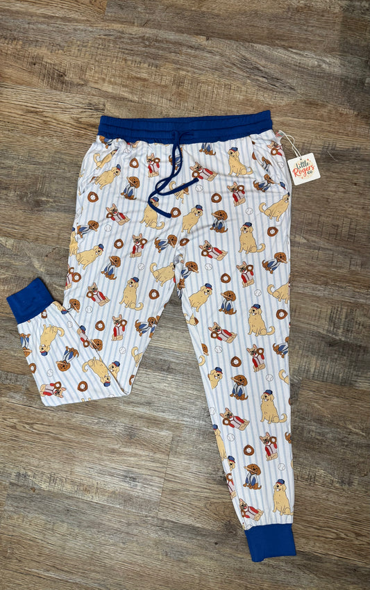 Baseball Pups Adult Joggers