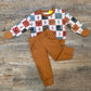 Cowboy Checks Jogger Set