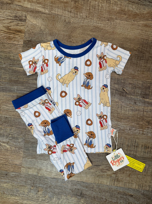 Baseball Pups Two Piece Set