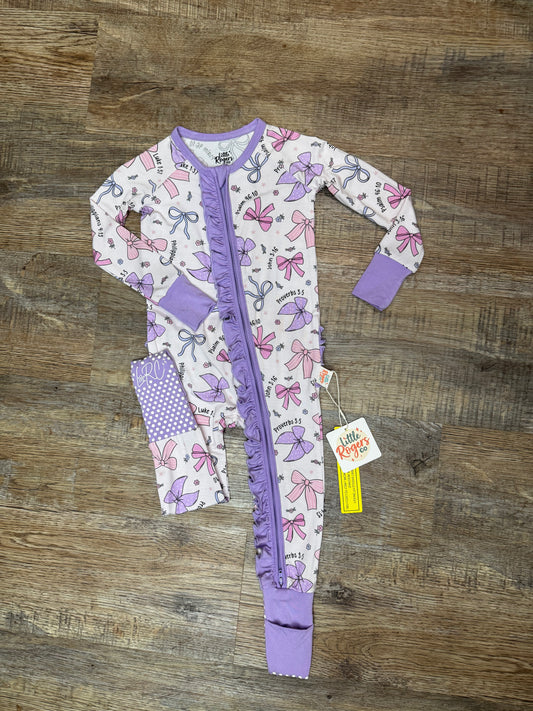 Blessed Bows Ruffle Zippy